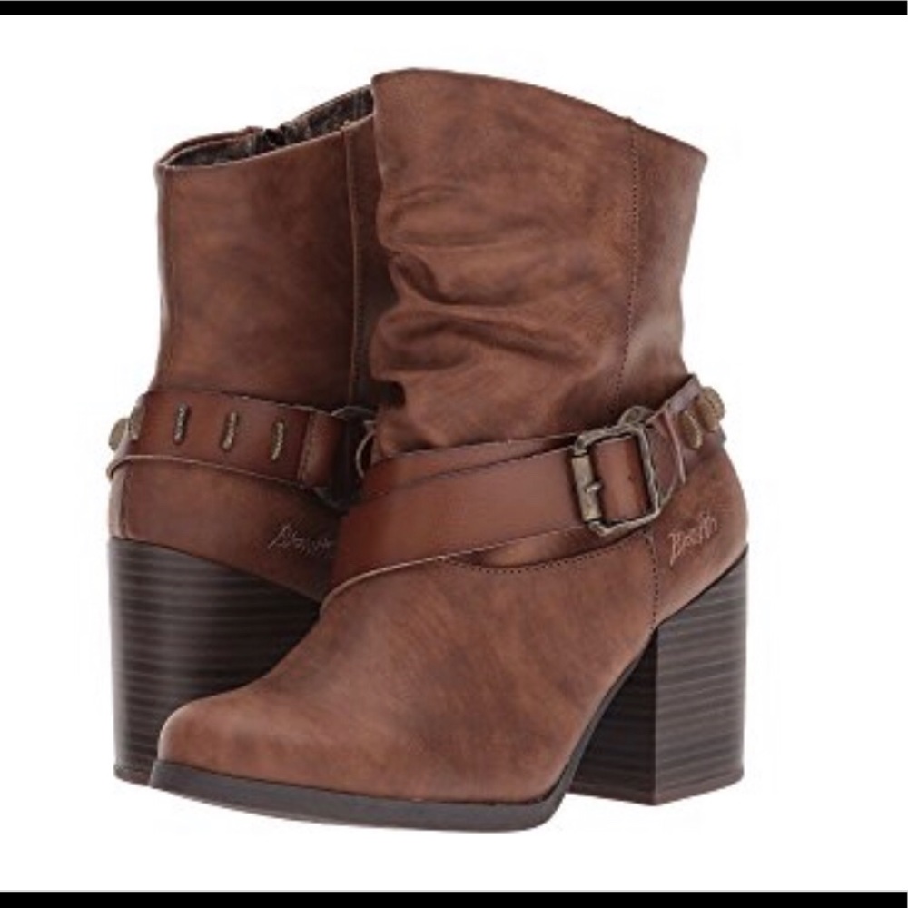 BlowFish Demma Boots in Whiskey color